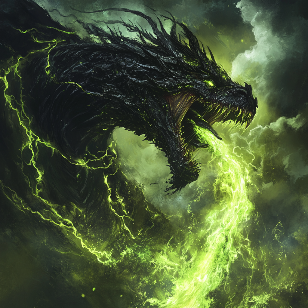 Fafnir - Norse Mythology illustration Fafnir - Norse Mythology illustration