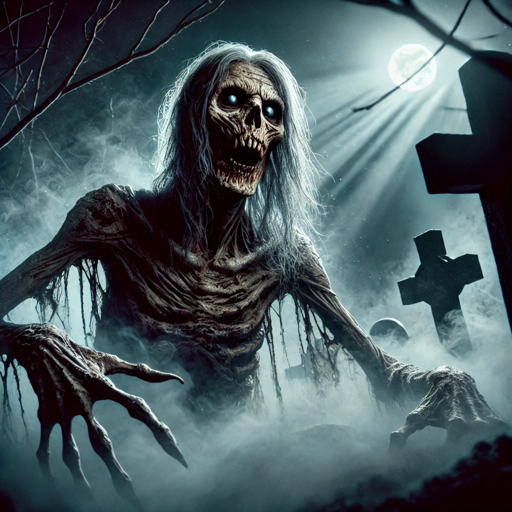 Strigoi Mort - European Folklore illustration