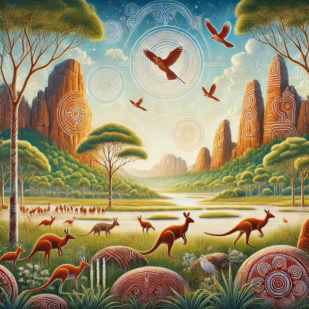 Arnhem Land mythology artwork Arnhem Land mythology artwork