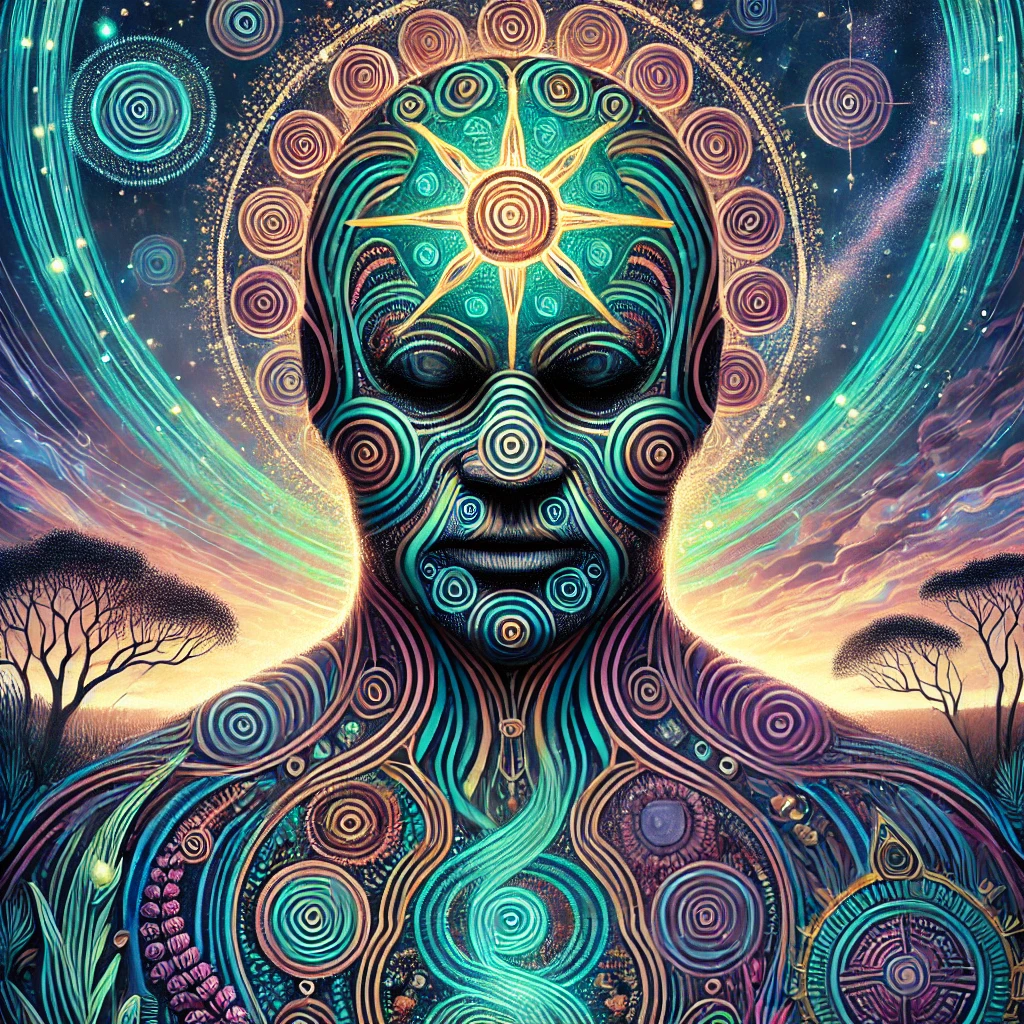 Baiame folklore illustration Baiame folklore illustration