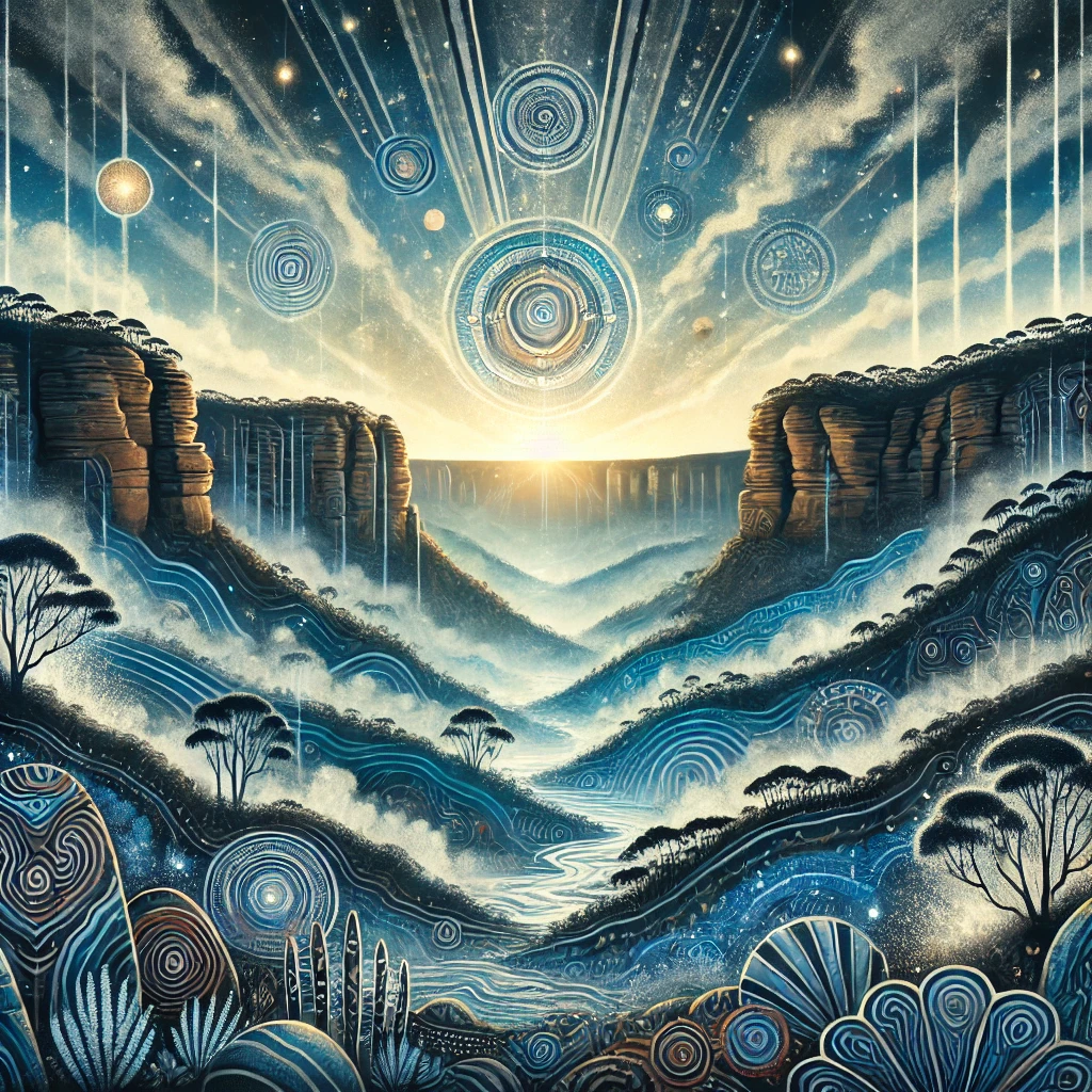 Blue Mountains in Aboriginal Folklore tradition Blue Mountains in Aboriginal Folklore tradition