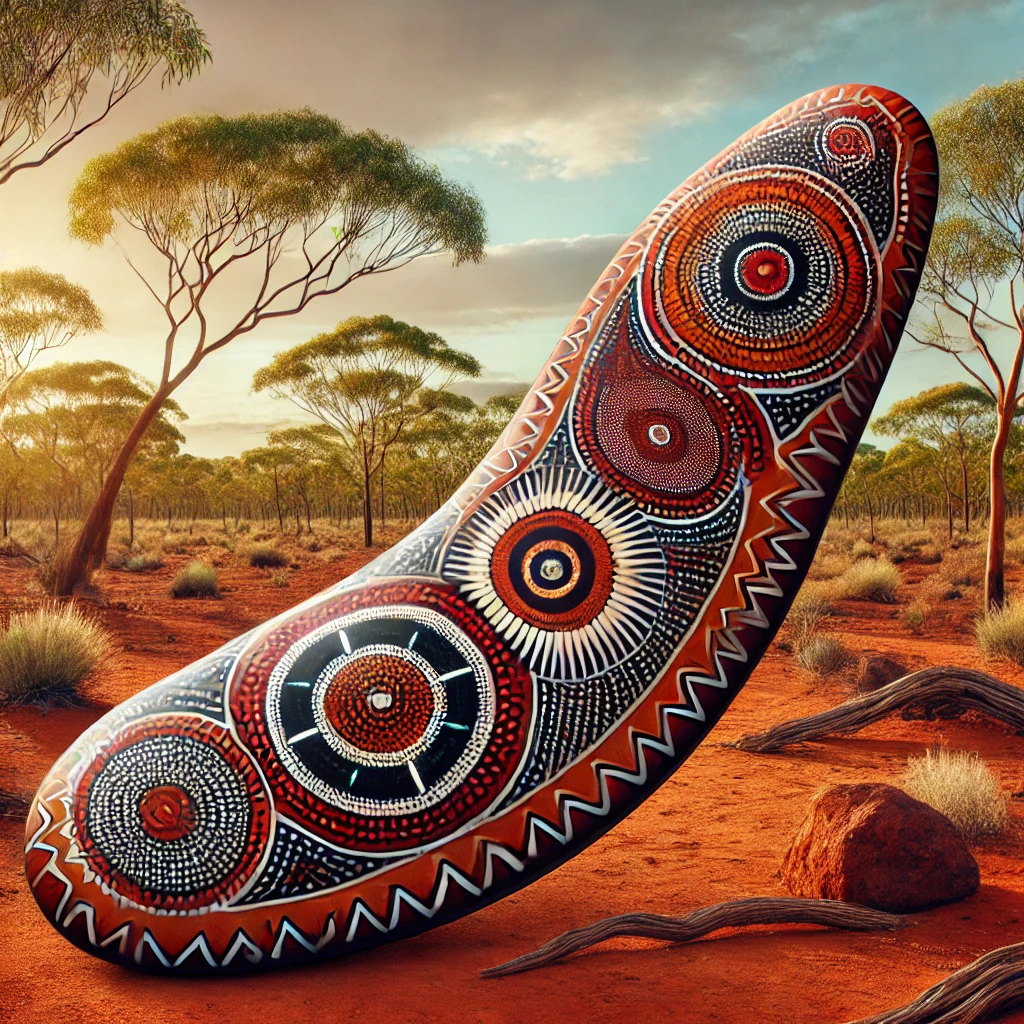 Boomerangs mythology artwork Boomerangs mythology artwork
