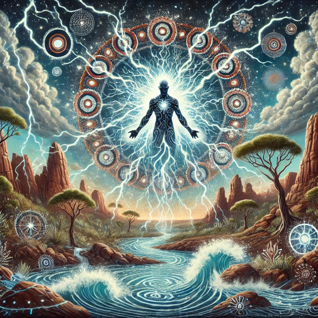Mamaragan mythology artwork Mamaragan mythology artwork