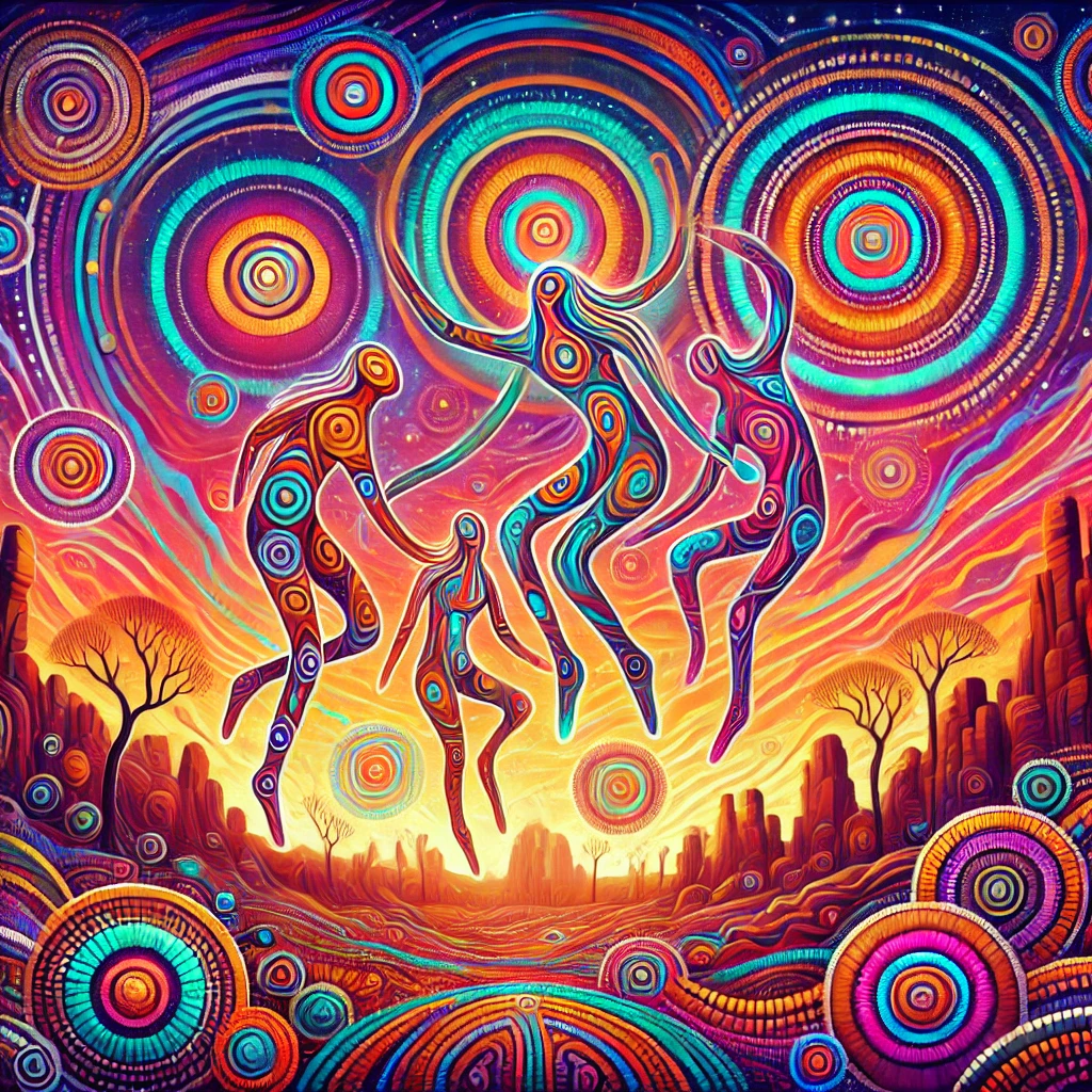 Ancient depiction of Mimih Spirits Ancient depiction of Mimih Spirits