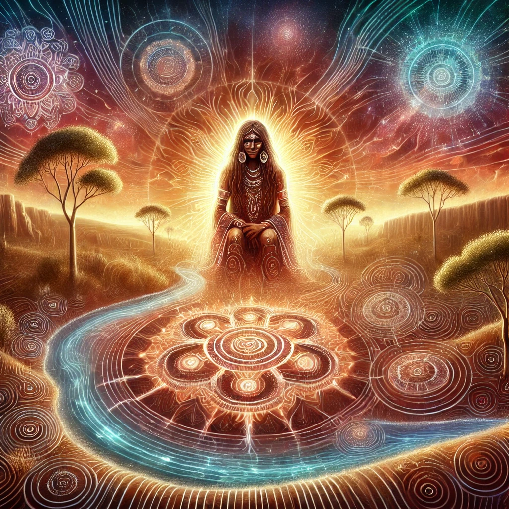 Mungo Lady mythology artwork Mungo Lady mythology artwork