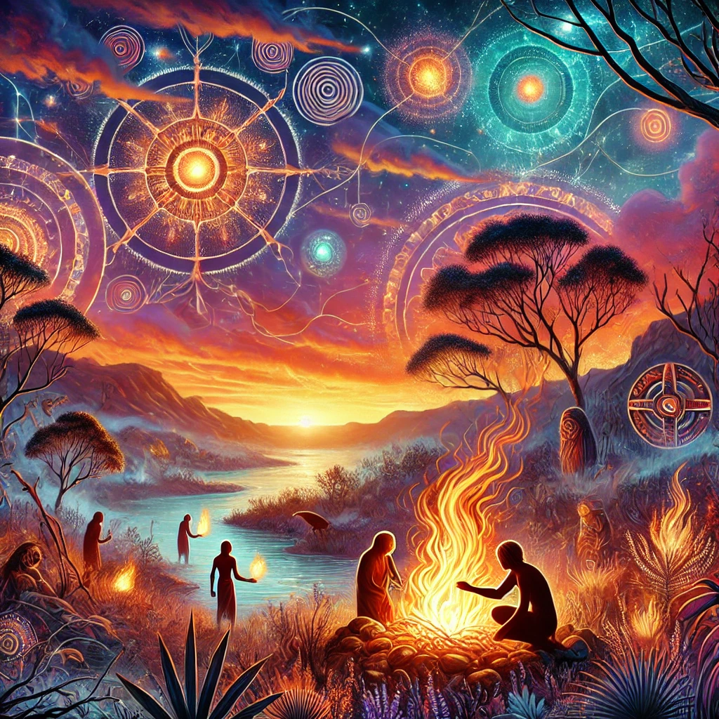 Origin of Fire mythology artwork Origin of Fire mythology artwork