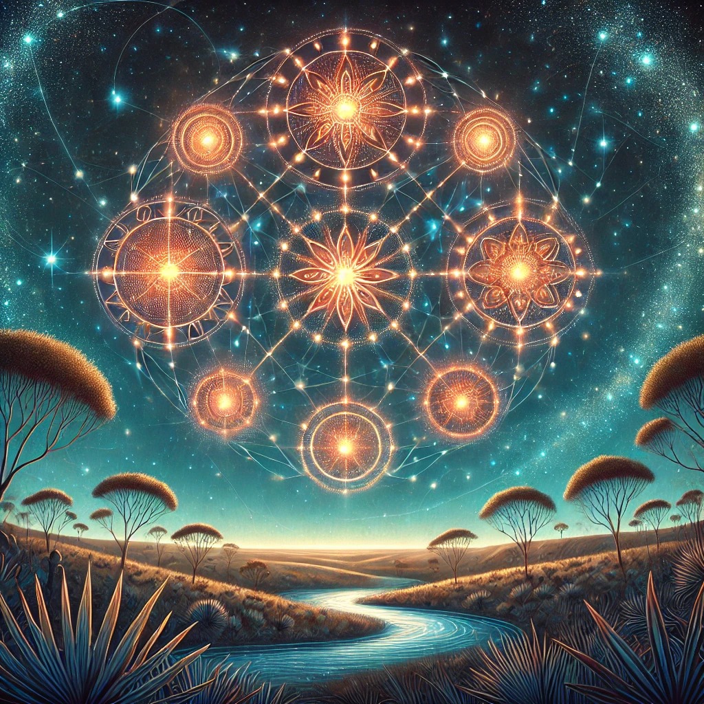 Seven Sisters mythology artwork