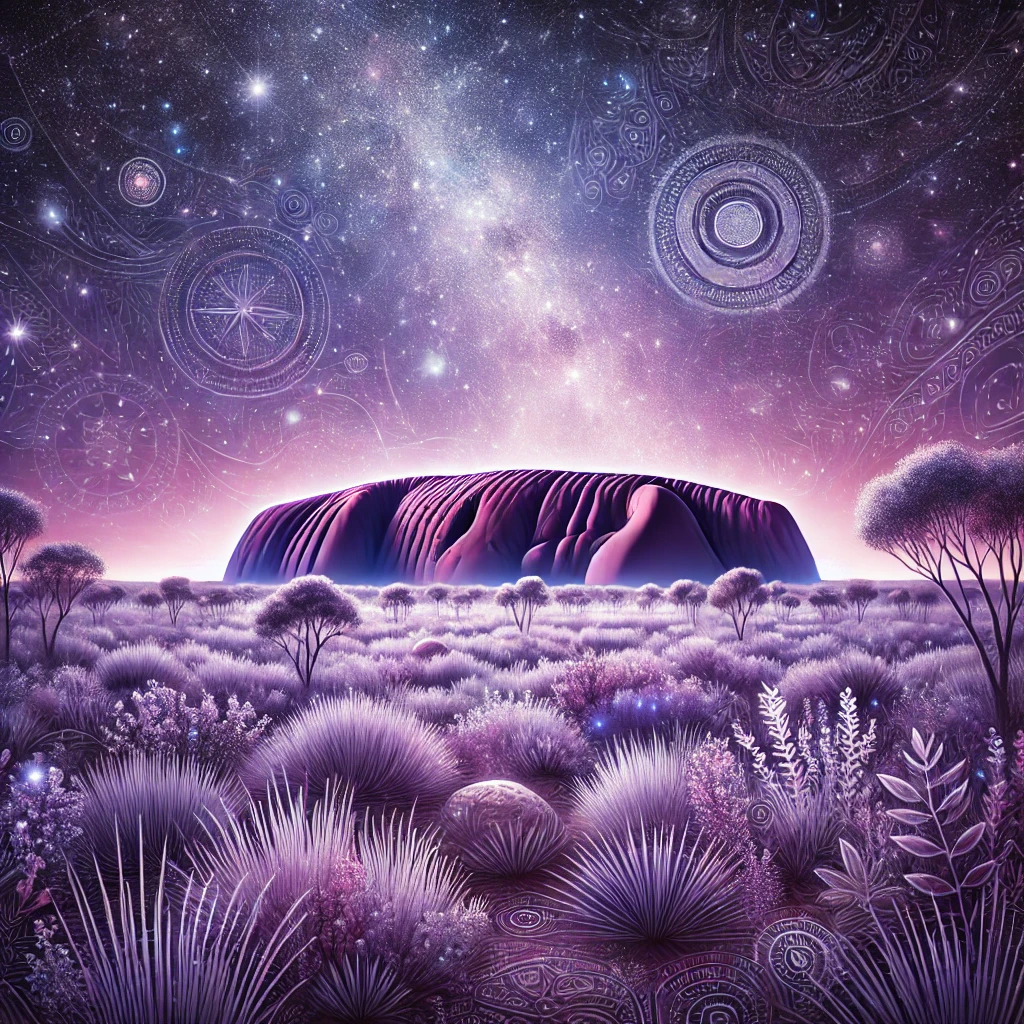 Visual representation of Uluru legend Visual representation of Uluru legend