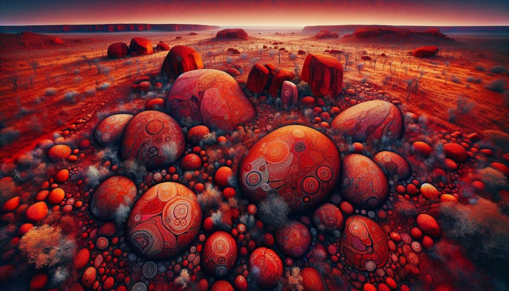 Devil's Marbles in world mythology Devil's Marbles in world mythology