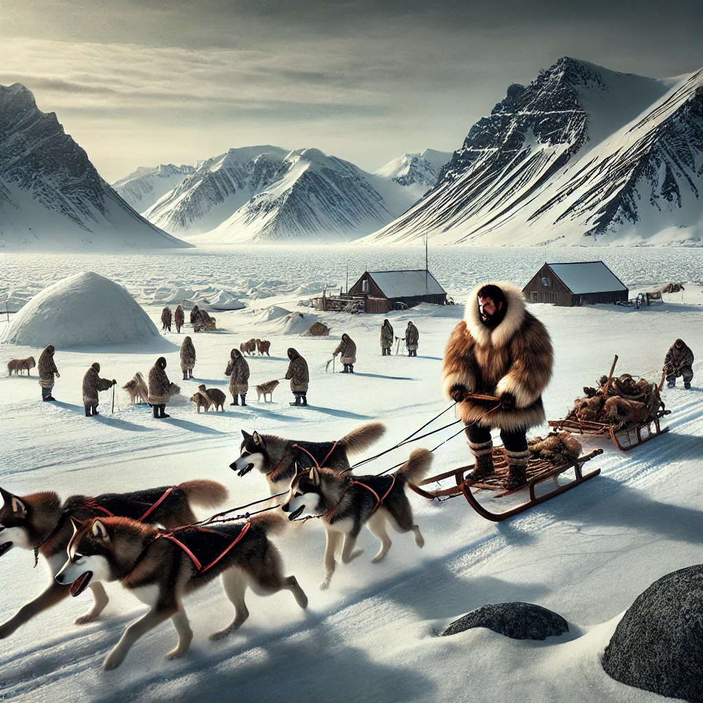 Qikiqtaaluk mythology artwork