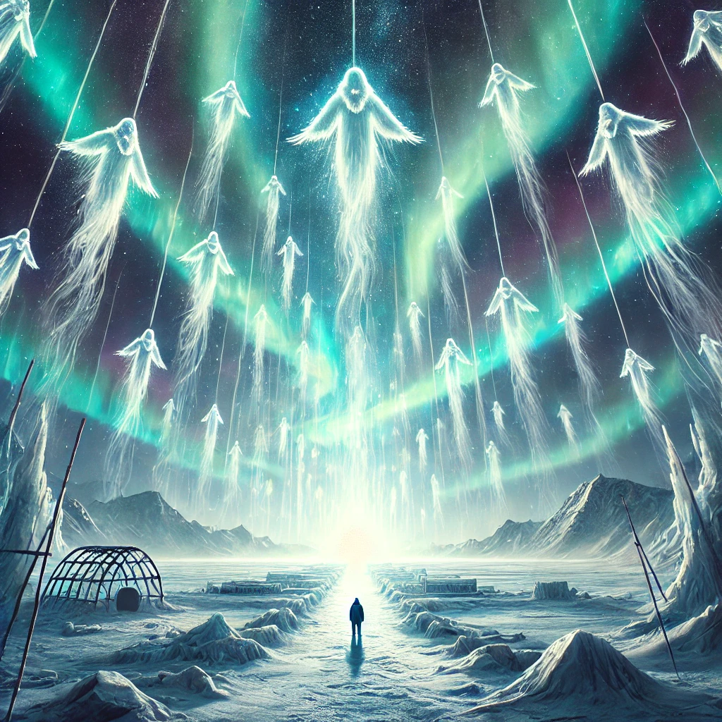Origin of the Aurora Borealis in Inuit Folklore tradition Origin of the Aurora Borealis in Inuit Folklore tradition