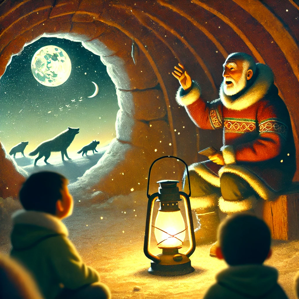 Sun and Moon Chase mythology artwork Sun and Moon Chase mythology artwork