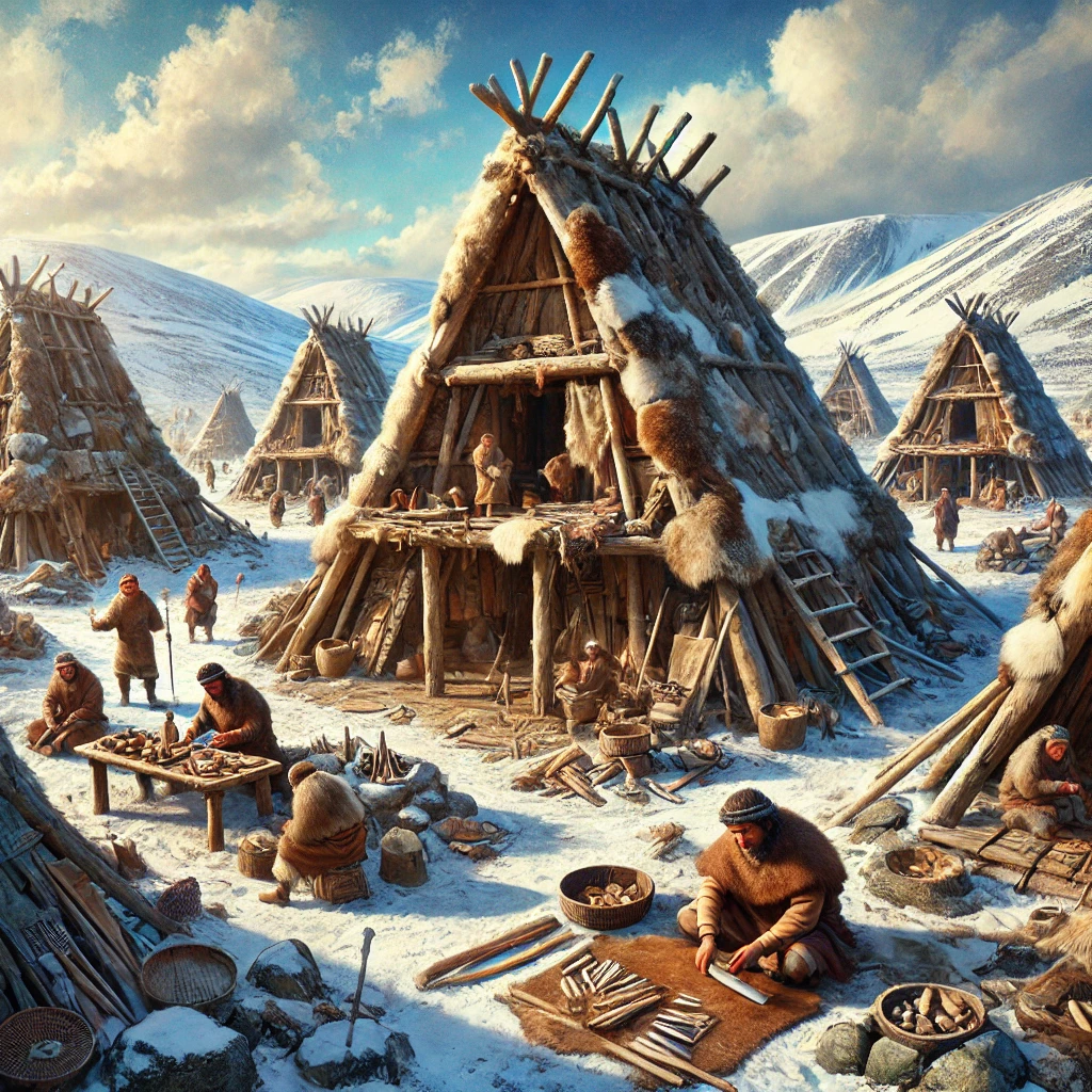 Tuniq - Inuit Folklore illustration Tuniq - Inuit Folklore illustration