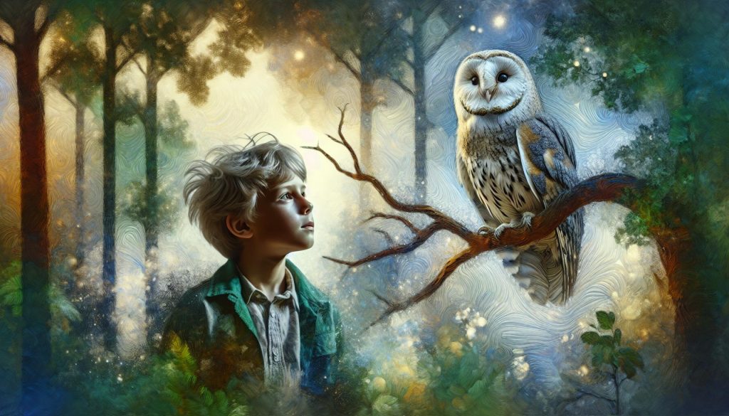 Ancient depiction of Orphan and the Owl