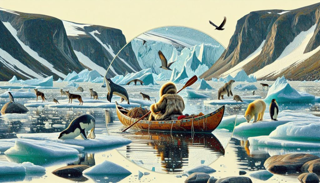 Qikiqtaaluk - mythological figure from Inuit Folklore