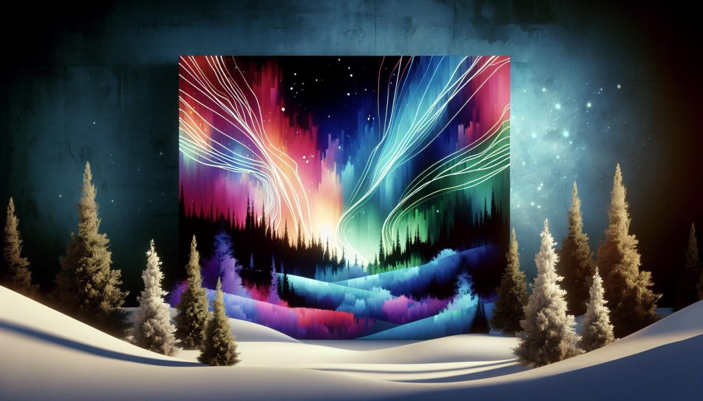Ancient depiction of Origin of the Aurora Borealis Ancient depiction of Origin of the Aurora Borealis