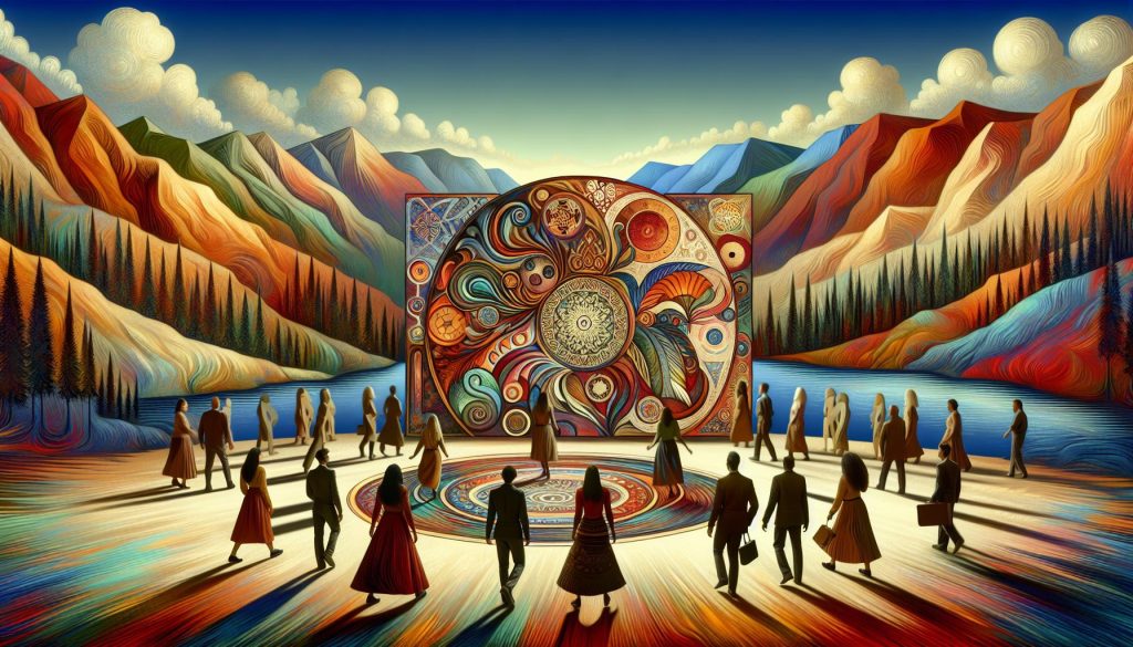 Ancient depiction of Tuurngait Realm
