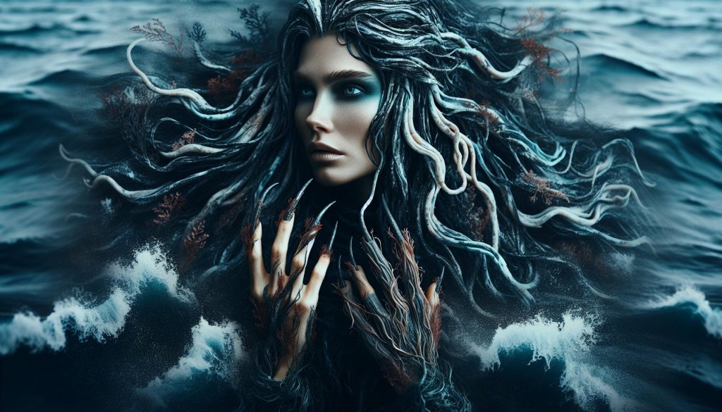 Sedna’s Descent - mythological figure from Inuit Folklore Sedna’s Descent - mythological figure from Inuit Folklore