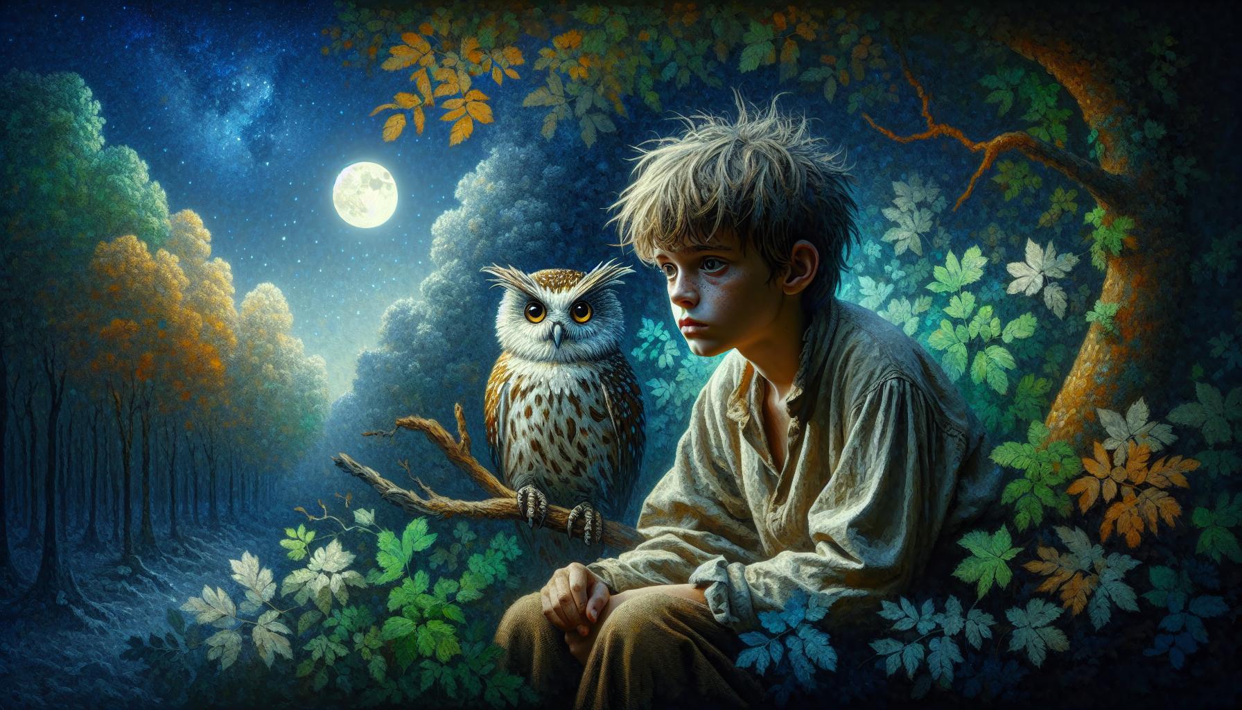 The Orphan and the Owl: A Heartwarming Tale of Resilience and Friendship