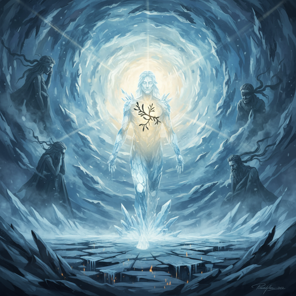 Baldur - Symbolic Artwork Symbolic depiction of Baldur mythology