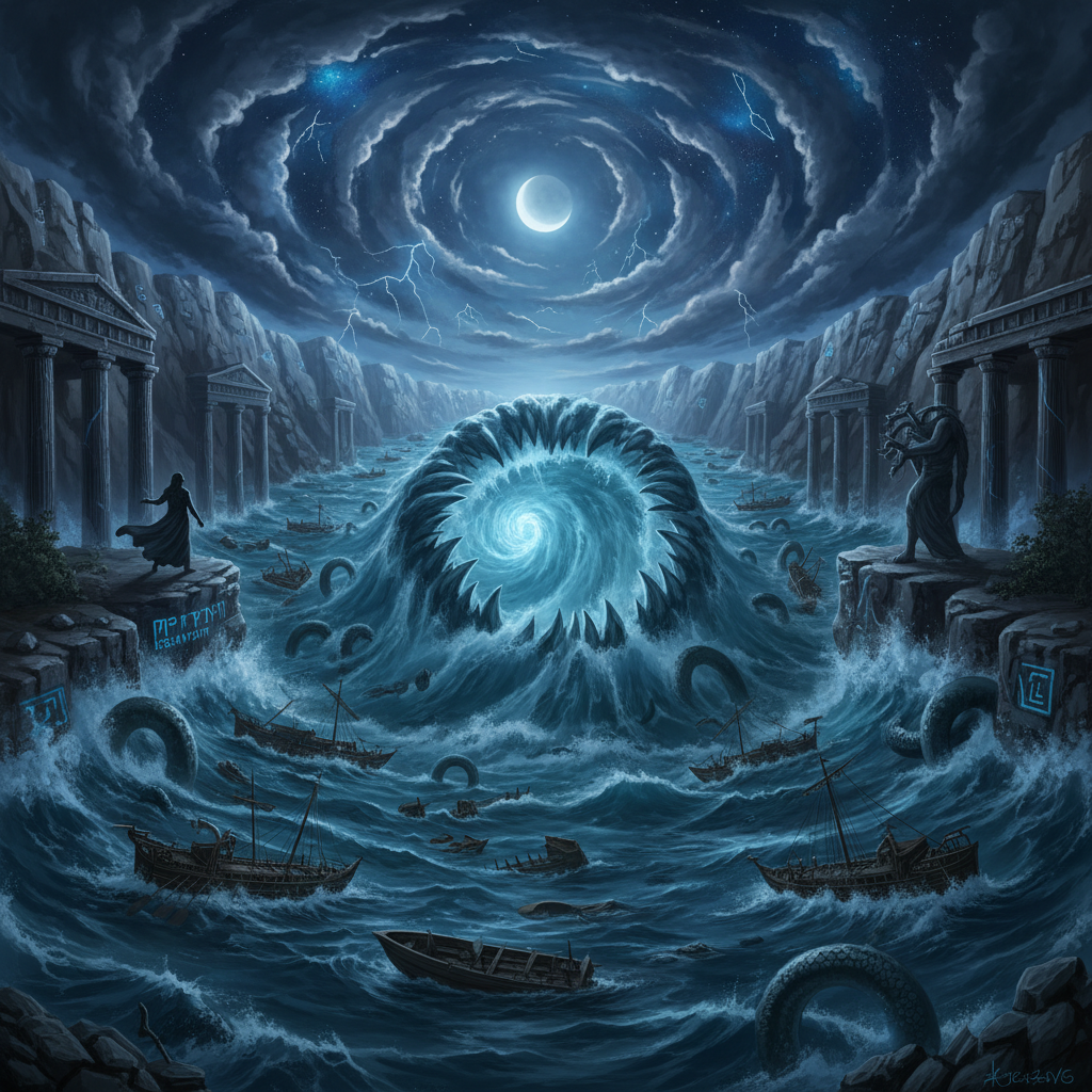 Charybdis - Cultural Context Charybdis in Greek Mythology cultural setting