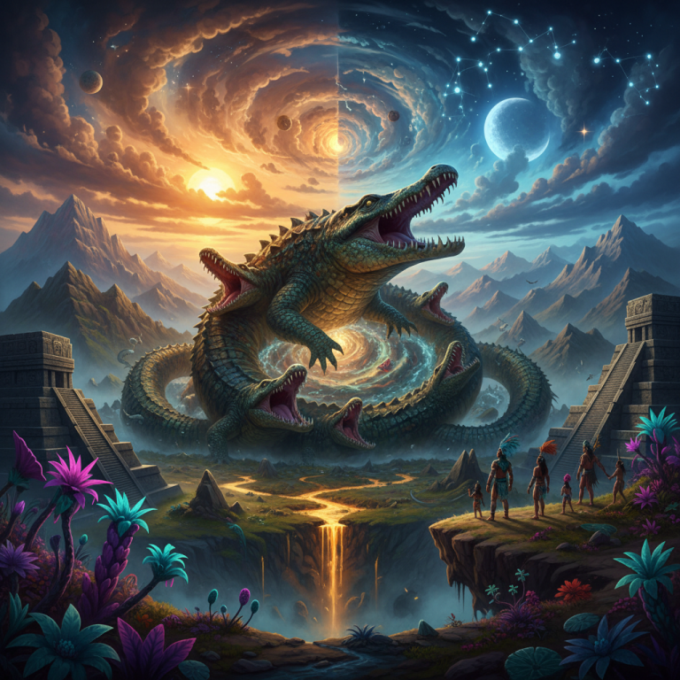 Cipactli: Native American Folklore Encyclopedia Entry