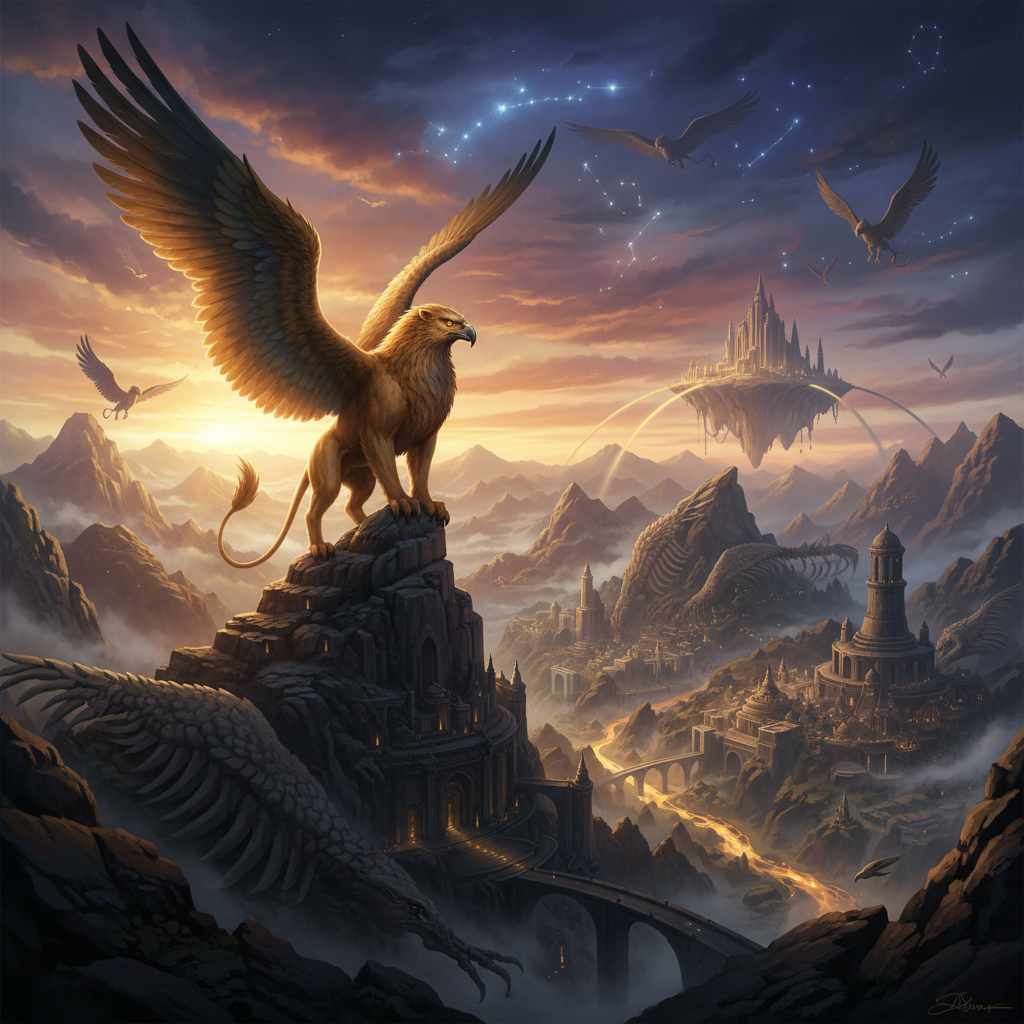Griffin in Greek Mythology cultural setting