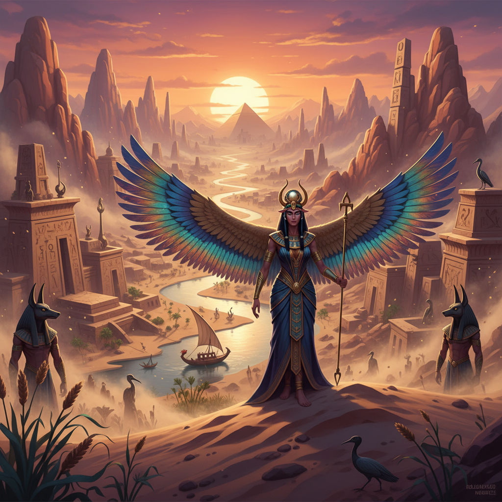Isis - Cultural Context Isis in Egyptian Mythology cultural setting