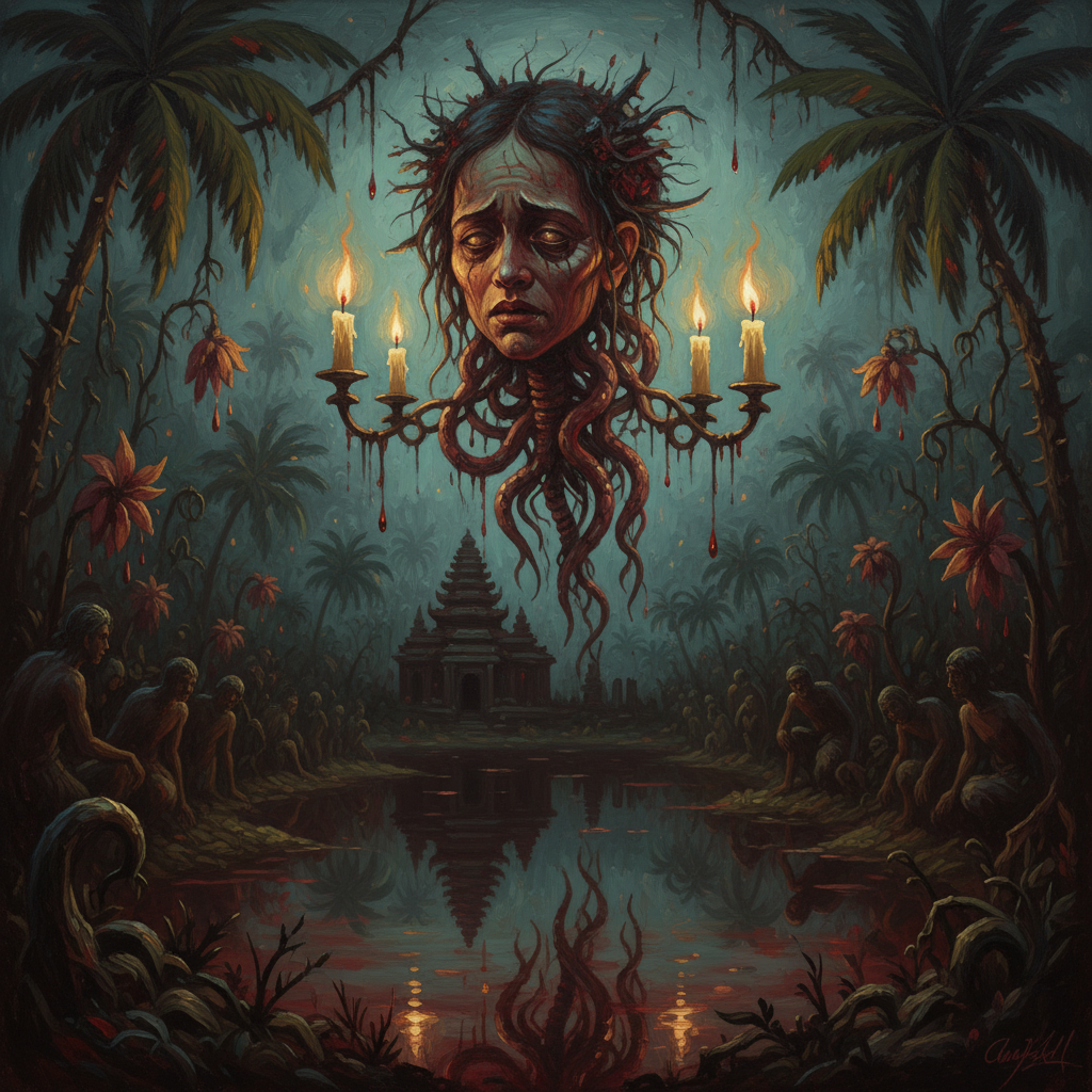 Symbolic depiction of Penanggalan mythology