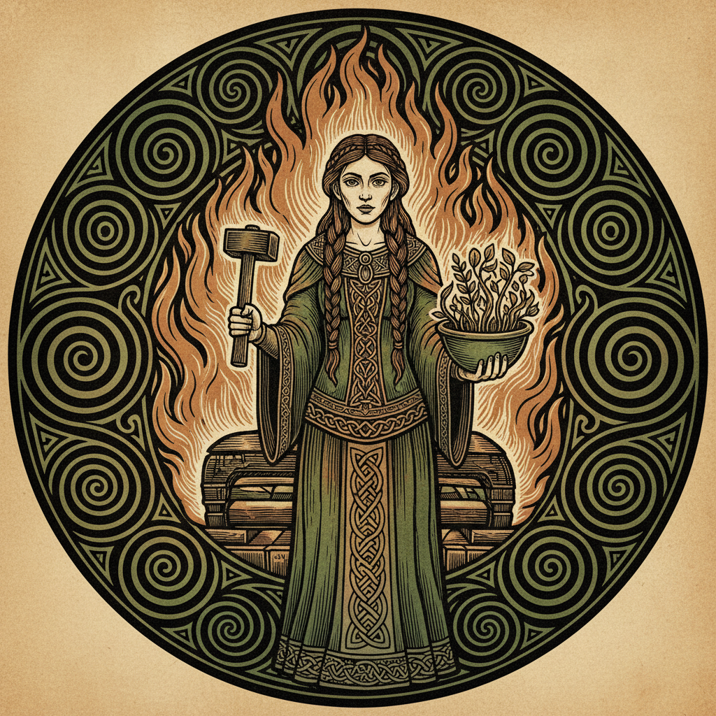 Brigid and Imbolc: The Celtic Goddess of Fire, Poetry, and the Spring Festival