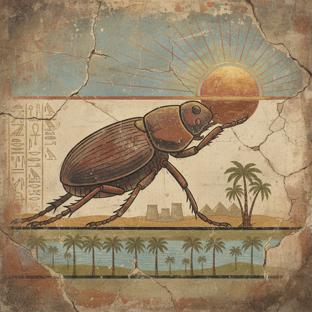 Khepri: The Egyptian Scarab God of Sunrise and Becoming